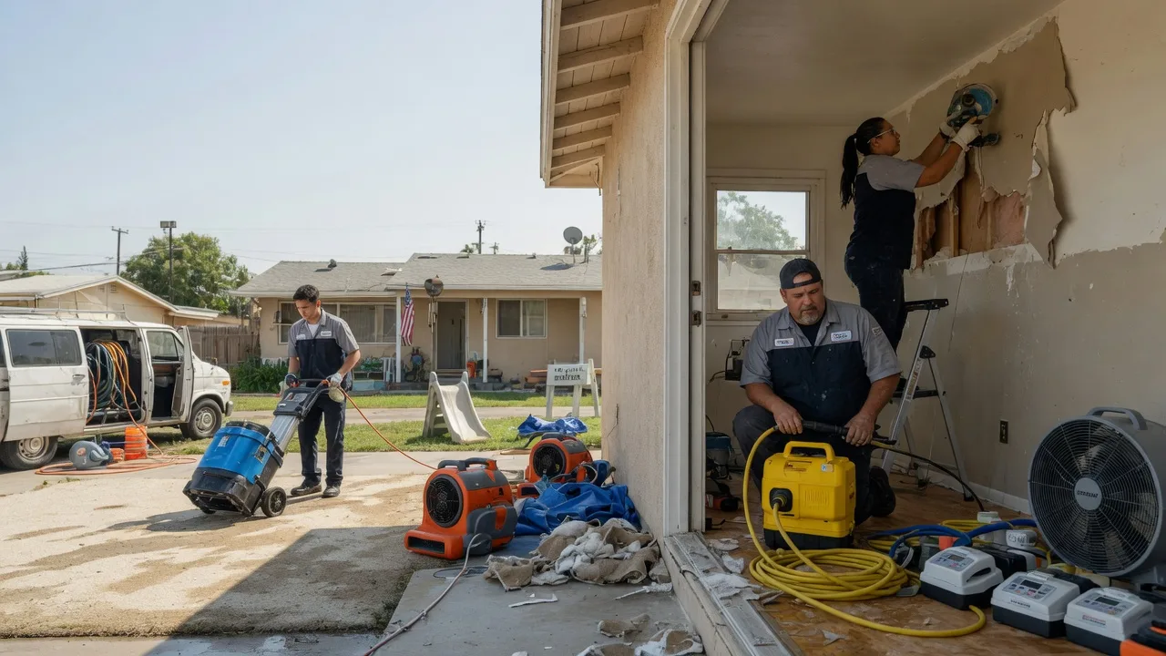 Water Damage Restoration in Hydetown, PA near me